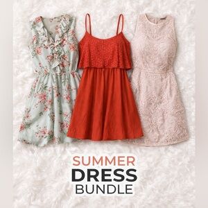 Divided by H&M Dress Bundle (3) Size 8 | Summer Mini Dresses Y2K